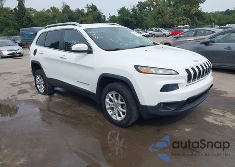 2017 Jeep Cherokee Latitude 4X4 из США, поврежденный, VIN 1C4PJMCS7HW625150